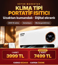 Hüter Marsstar Klima Tipi Portatif Isıtıcı