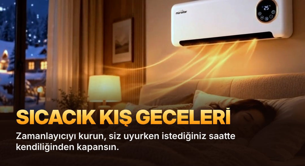 Hüter Marsstar Klima Tipi Portatif Isıtıcı