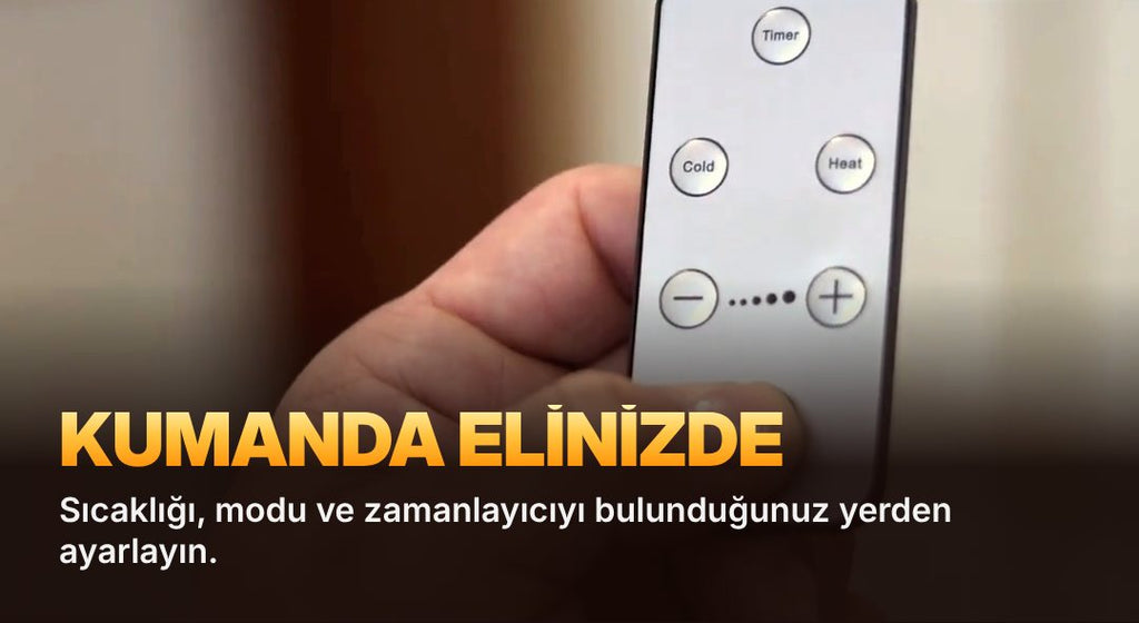 Hüter Marsstar Klima Tipi Portatif Isıtıcı